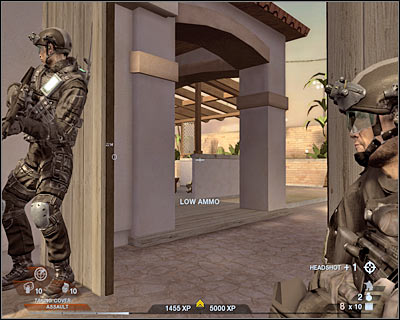 You may proceed towards the third estate - Scene 4 - Chase - part 2 - Act 3 - Recreation Center - Tom Clancys Rainbow Six: Vegas 2 - Game Guide and Walkthrough