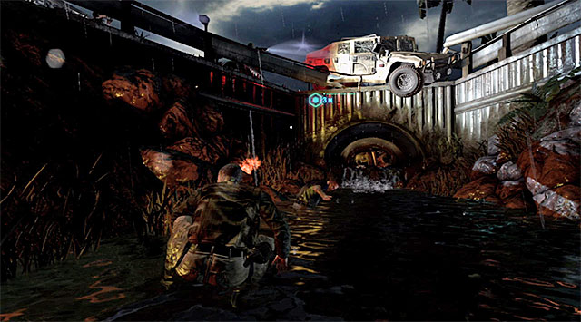 Entrance to the tunnel - Reach the Anderson air base - Prologue - Blacklist Zero - Tom Clancys Splinter Cell: Blacklist - Game Guide and Walkthrough