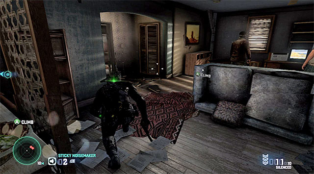 Stop after you reach the first window - Reach the CIA safehouse - Mission 1 - Safehouse - Tom Clancys Splinter Cell: Blacklist - Game Guide and Walkthrough