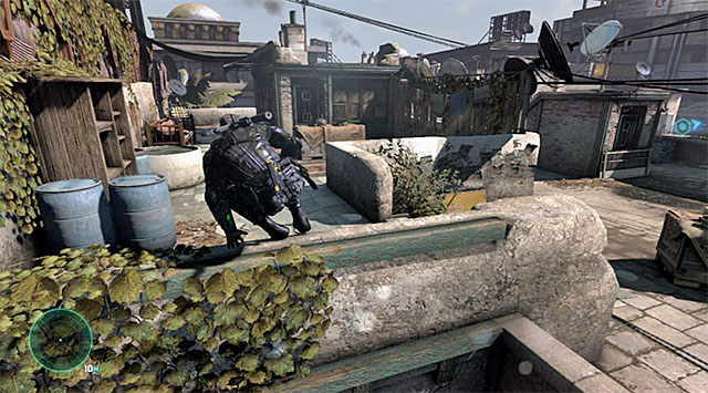 The upper edge - Reach the vicinity of the police station - Mission 1 - Safehouse - Tom Clancys Splinter Cell: Blacklist - Game Guide and Walkthrough