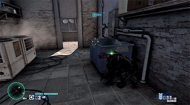 A small area on the roof - Reach the vicinity of the police station - Mission 1 - Safehouse - Tom Clancys Splinter Cell: Blacklist - Game Guide and Walkthrough