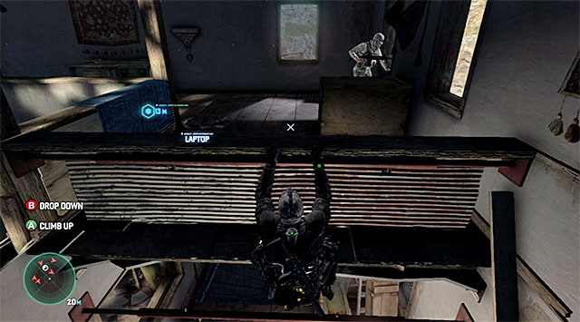 A new balcony - Reach the buyer's staying place - Mission 2 - Insurgent Stronghold - Tom Clancys Splinter Cell: Blacklist - Game Guide and Walkthrough