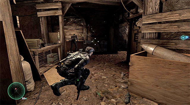 A single guard - Locate the source of transmission - Mission 2 - Insurgent Stronghold - Tom Clancys Splinter Cell: Blacklist - Game Guide and Walkthrough