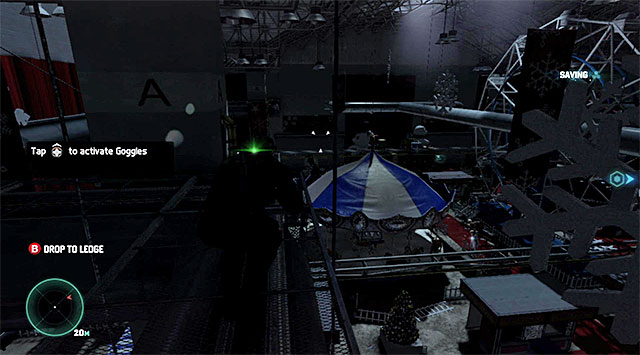 View on the festival hall - Infiltrate Festival Hall - Mission 3 - American Consumption - Tom Clancys Splinter Cell: Blacklist - Game Guide and Walkthrough