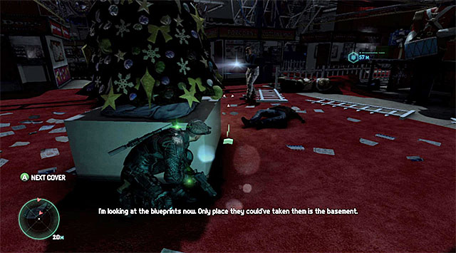 Waiting for the enemy to move away - Infiltrate Festival Hall - Mission 3 - American Consumption - Tom Clancys Splinter Cell: Blacklist - Game Guide and Walkthrough