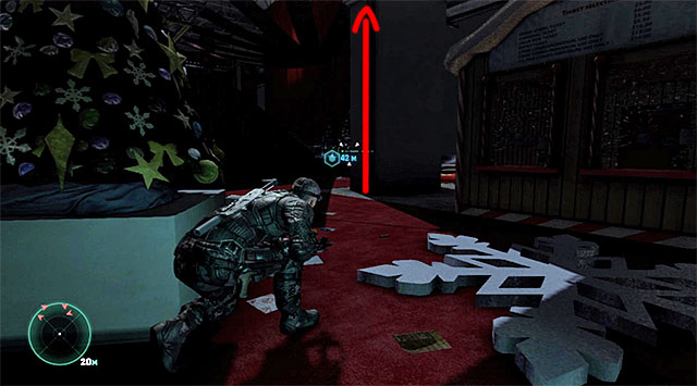 Quickly, move on because the terrorist may be back here any moment - Infiltrate Festival Hall - Mission 3 - American Consumption - Tom Clancys Splinter Cell: Blacklist - Game Guide and Walkthrough