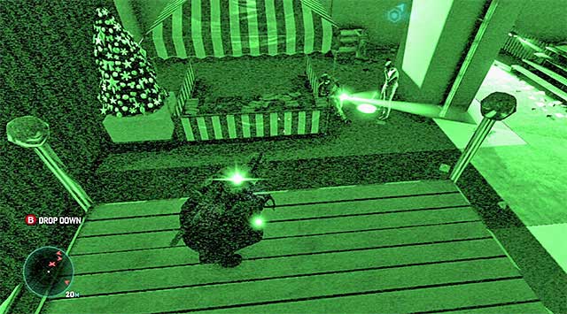 Both of the variants described above take you to the same spot - Infiltrate Festival Hall - Mission 3 - American Consumption - Tom Clancys Splinter Cell: Blacklist - Game Guide and Walkthrough