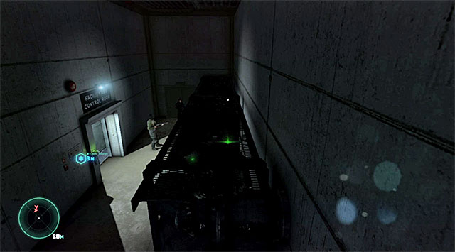 The metal structure at the entrance to the control room - Make your way to the control room - Mission 3 - American Consumption - Tom Clancys Splinter Cell: Blacklist - Game Guide and Walkthrough