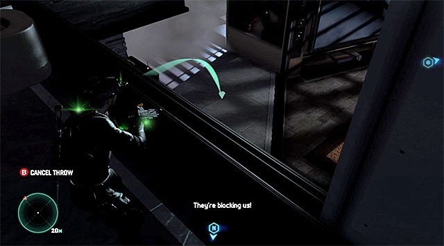 Unfortunately, Nouri won't wait for you after you eliminate both enemies of the first group and he will automatically run to the main room in the villa - Neutralize hit squad - Mission 4 - Private Estate - Tom Clancys Splinter Cell: Blacklist - Game Guide and Walkthrough