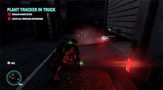 The truck - Plant the tracker in the truck - Mission 5 - Abandoned Mill - Tom Clancys Splinter Cell: Blacklist - Game Guide and Walkthrough