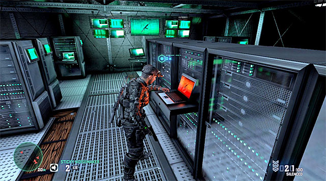 The treasure terminal - Gain access to the treasure - Mission 6 - Special Missions HQ - Tom Clancys Splinter Cell: Blacklist - Game Guide and Walkthrough