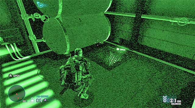 Just like I wrote earlier, right after you collect the disc with the downloaded data, you should return to the manhole to the underground tunnels - Make your way out of the command center with Charlie's disc - Mission 6 - Special Missions HQ - Tom Clancys Splinter Cell: Blacklist - Game Guide and Walkthrough