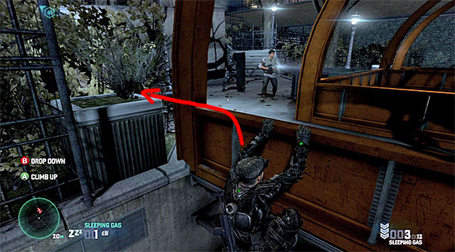 The left bridge - Reach the evacuation zone - Mission 6 - Special Missions HQ - Tom Clancys Splinter Cell: Blacklist - Game Guide and Walkthrough