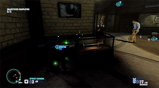 The router - Mission 1 - Hawkins Seafort - Optional missions assigned by Grim - Tom Clancys Splinter Cell: Blacklist - Game Guide and Walkthrough