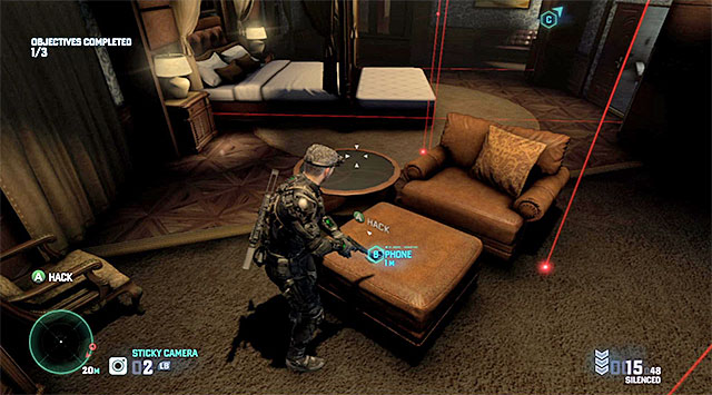 The telephone - Mission 1 - Hawkins Seafort - Optional missions assigned by Grim - Tom Clancys Splinter Cell: Blacklist - Game Guide and Walkthrough