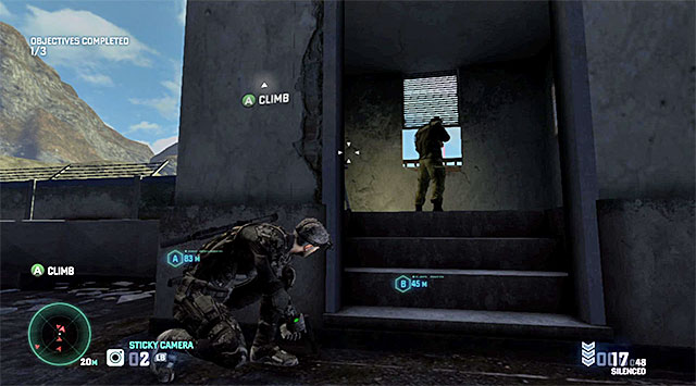 The most serious impediment is the fact that the square with the truck with document B is constantly being monitored by a sniper - Mission 2 - Border Crossing - Optional missions assigned by Grim - Tom Clancys Splinter Cell: Blacklist - Game Guide and Walkthrough