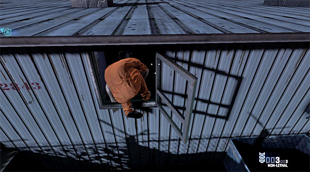 The window - Retrieve Fisher's gear - Mission 8 - Detention Facility - Tom Clancys Splinter Cell: Blacklist - Game Guide and Walkthrough