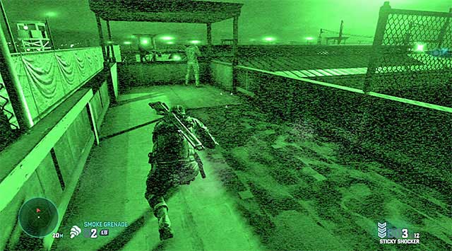 The first sniper - Make it out of the camp - Mission 8 - Detention Facility - Tom Clancys Splinter Cell: Blacklist - Game Guide and Walkthrough