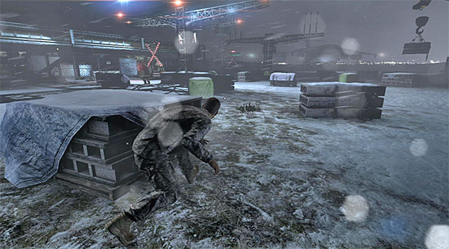 Hiding behind covers is imperative if you want to keep Fisher alive - Stop Sadiq - Mission 12 - Site F - Tom Clancys Splinter Cell: Blacklist - Game Guide and Walkthrough