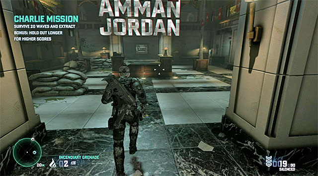 Foyer - Mission 2 - Swiss Embassy - Optional missions assigned by Charlie - Tom Clancys Splinter Cell: Blacklist - Game Guide and Walkthrough