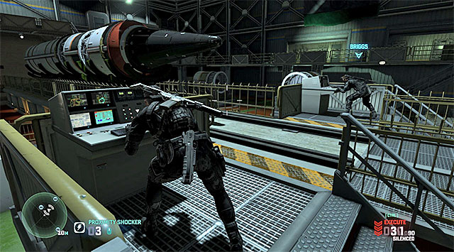 Co-operation at the warhead - Mission 2 - Missile Plant - Additional missions assigned by Briggs - Tom Clancys Splinter Cell: Blacklist - Game Guide and Walkthrough