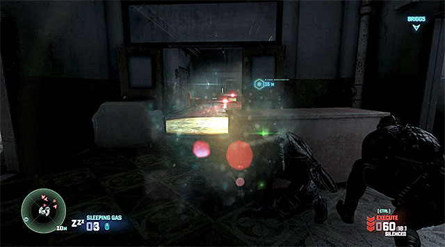 You can either destroy the recon drones or walk around them - Mission 3 - VORON Station - Additional missions assigned by Briggs - Tom Clancys Splinter Cell: Blacklist - Game Guide and Walkthrough