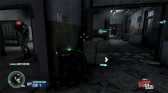 The last group of enemies - Mission 3 - VORON Station - Additional missions assigned by Briggs - Tom Clancys Splinter Cell: Blacklist - Game Guide and Walkthrough