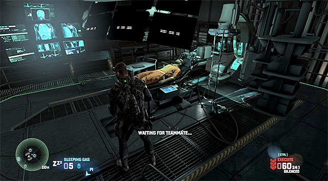 The room with the patient - Mission 4 - Abandoned City - Additional missions assigned by Briggs - Tom Clancys Splinter Cell: Blacklist - Game Guide and Walkthrough