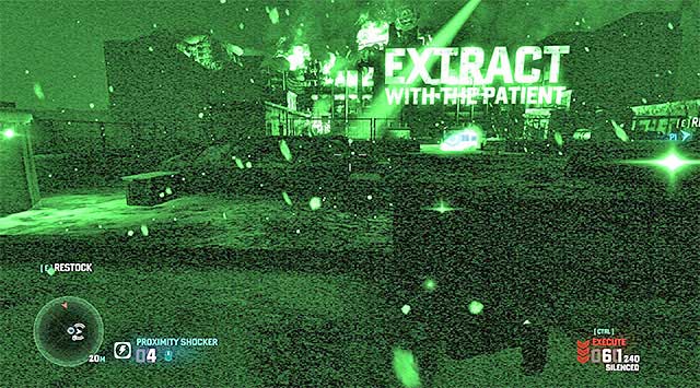 The first enemies deployed on the roof - Mission 4 - Abandoned City - Additional missions assigned by Briggs - Tom Clancys Splinter Cell: Blacklist - Game Guide and Walkthrough