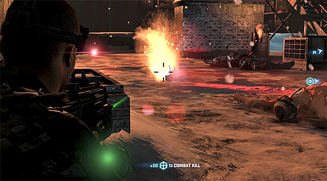 Try to destroy the arriving drones as quickly as you can - Mission 4 - Abandoned City - Additional missions assigned by Briggs - Tom Clancys Splinter Cell: Blacklist - Game Guide and Walkthrough