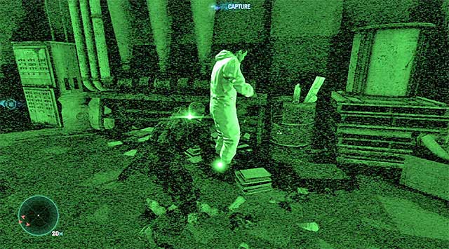 The best moment to attack the target is when he stops in a dark area - Main campaign missions - High Value Targets - Tom Clancys Splinter Cell: Blacklist - Game Guide and Walkthrough