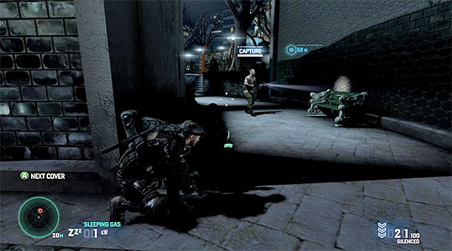 Attack the target when he's busy patrolling the path at the back of the garden - Main campaign missions - High Value Targets - Tom Clancys Splinter Cell: Blacklist - Game Guide and Walkthrough
