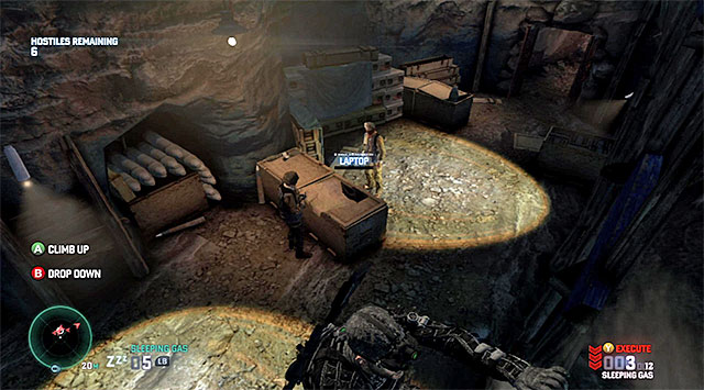 Avoid raising the alarm or the laptop will self destruct - Kobin's missions - Blacklist Laptops - Tom Clancys Splinter Cell: Blacklist - Game Guide and Walkthrough