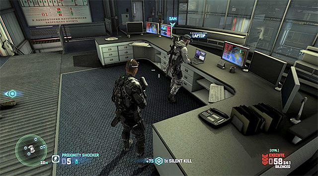 Hack into the laptop right after you arrive in the location with this collectible - Briggs' missions - Blacklist Laptops - Tom Clancys Splinter Cell: Blacklist - Game Guide and Walkthrough