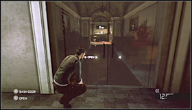 Wait until the guard starts moving towards your current destination and follow him #1 - Walkthrough - Kobins Mansion - Walkthrough - Tom Clancys Splinter Cell: Conviction - Game Guide and Walkthrough