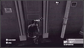 Use the pipes located close to the ceiling to avoid nearby guards #1 and keep heading towards a new vertical pipe - Walkthrough - Kobins Mansion - Walkthrough - Tom Clancys Splinter Cell: Conviction - Game Guide and Walkthrough
