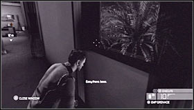 Climb through the window and quickly move to your right, so that you'll end up in a much darker area #1 - Walkthrough - Kobins Mansion - Walkthrough - Tom Clancys Splinter Cell: Conviction - Game Guide and Walkthrough