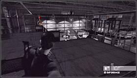 Option B: This method requires a lot of precision, but if you don't make any major mistakes you'll have a chance to plant the charges without killing anyone in the process - Walkthrough - Price Airfield - Walkthrough - Tom Clancys Splinter Cell: Conviction - Game Guide and Walkthrough