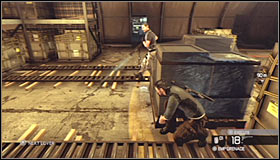 Things will get complicated in a short while, because new enemies will show up in the area and all the airfield lights are going to be turned on - Walkthrough - Price Airfield - Walkthrough - Tom Clancys Splinter Cell: Conviction - Game Guide and Walkthrough