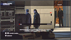 You won't have to do anything right away, however both men will soon start moving to your left #1 - Walkthrough - Lincoln Memorial - Walkthrough - Tom Clancys Splinter Cell: Conviction - Game Guide and Walkthrough