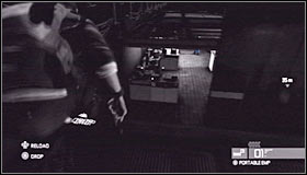 Look up and you should notice that you will be allowed to climb on top of this office structure to get to the ceiling section #1 - Walkthrough - Third Echelon HQ - part 2 - Walkthrough - Tom Clancys Splinter Cell: Conviction - Game Guide and Walkthrough