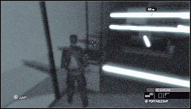 Your task will be to reach the opposite end of this room and you should be moving clockwise - Walkthrough - Third Echelon HQ - part 2 - Walkthrough - Tom Clancys Splinter Cell: Conviction - Game Guide and Walkthrough