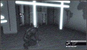 You must now walk under several new beams #1 and doing this should allow you to get closer to the exit - Walkthrough - Third Echelon HQ - part 2 - Walkthrough - Tom Clancys Splinter Cell: Conviction - Game Guide and Walkthrough