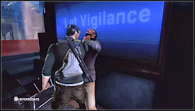 The first part of the interrogation will only require you to keep pressing the action key #1 in order to encourage Fisher to get the informations he needs - Walkthrough - Third Echelon HQ - part 2 - Walkthrough - Tom Clancys Splinter Cell: Conviction - Game Guide and Walkthrough