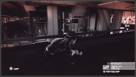 Option B: Start running towards the stairs located to your right #1 and you'll end up on the same balcony where the last group of elite units showed up - Walkthrough - Third Echelon HQ - part 3 - Walkthrough - Tom Clancys Splinter Cell: Conviction - Game Guide and Walkthrough