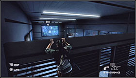 You'll now have to enter a new room located to your left #1 - Walkthrough - Third Echelon HQ - part 3 - Walkthrough - Tom Clancys Splinter Cell: Conviction - Game Guide and Walkthrough