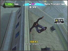 Approach Kurt standing between the buildings - Beverly Hills #1 - Game Guide - Tony Hawks American Wasteland Game Guide