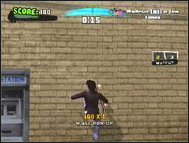 Murphy waits at the corner of a street near the escalator - Beverly Hills #1 - Game Guide - Tony Hawks American Wasteland Game Guide