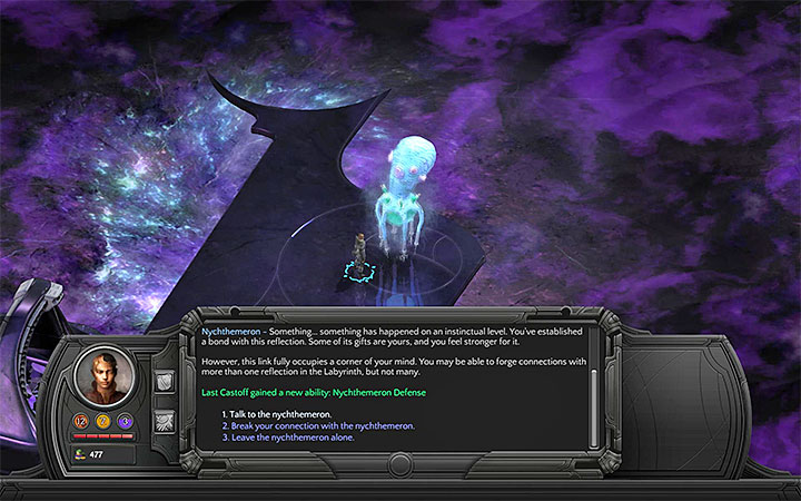 Visit The Calm to talk to Nychtemeron - youll receive access to a new ability - Beleazar and the Beast - side quest walkthrough | Circus Minor - Sagus Cliffs: Circus Minor - Torment: Tides of Numenera Game Guide