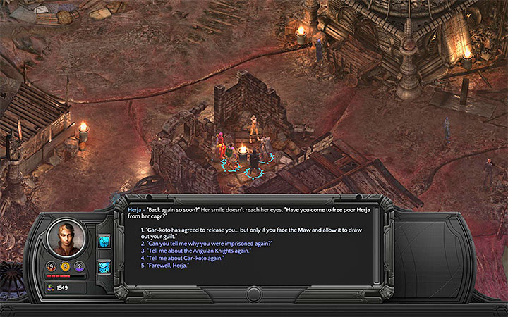 Herja will agree to be devoured by the Maw - The Newborn Maw - side quest walkthrough | Small Nihilesh - Bloom: Small Nihilesh - Torment: Tides of Numenera Game Guide